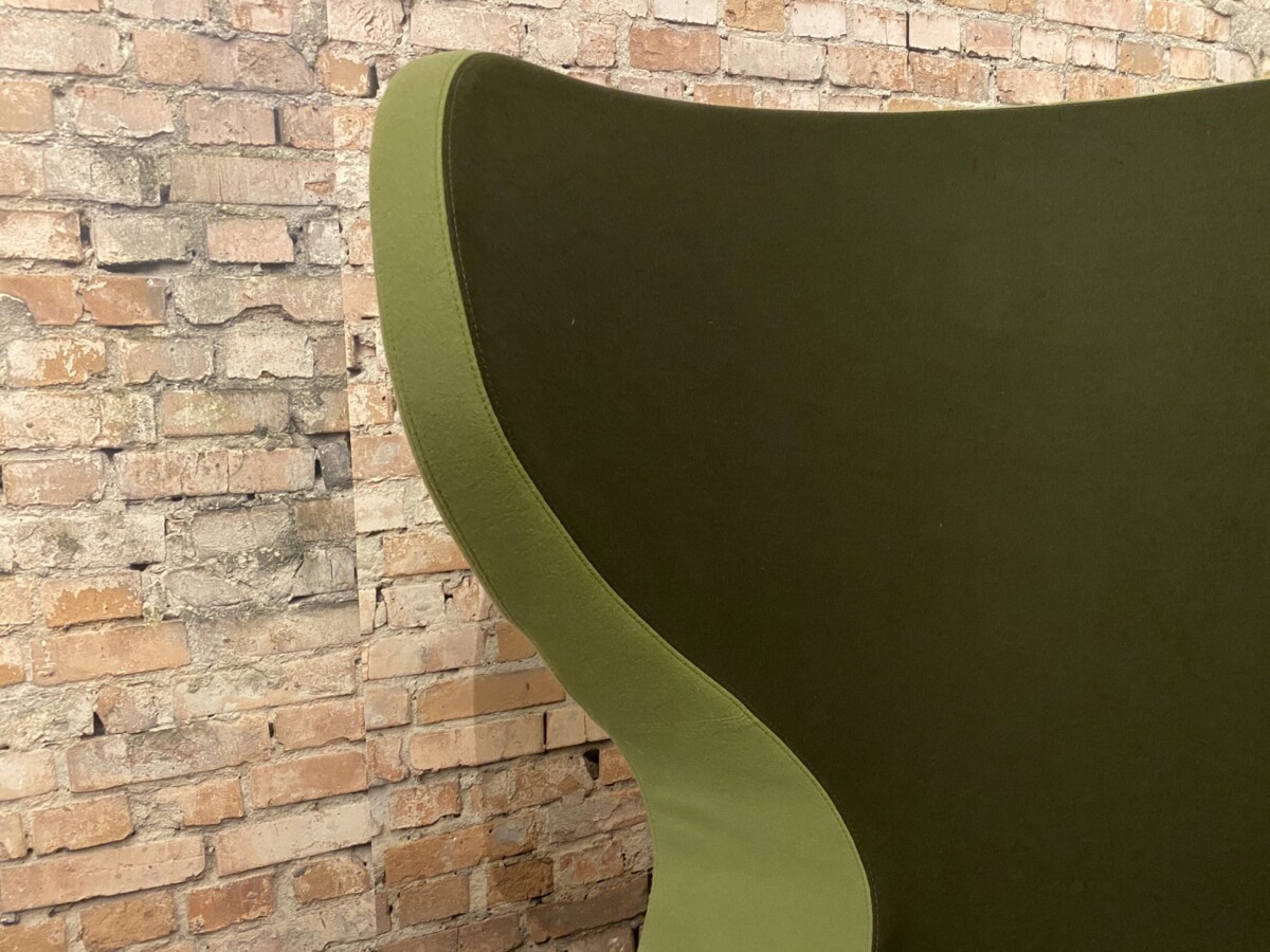 Moderne groene oorfauteuil – Bild 2