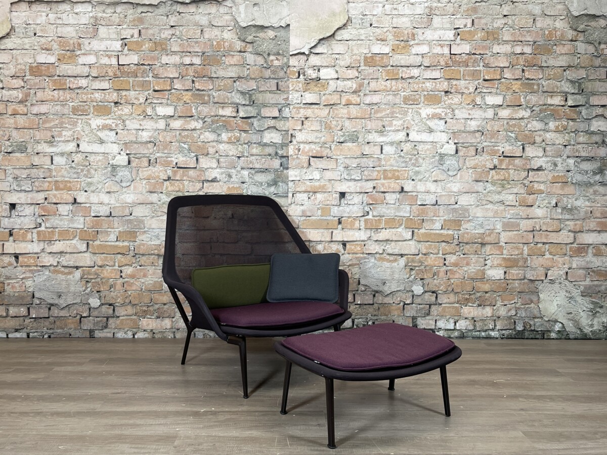 Vitra-Slow-Chair-+-Ottoman-theresales