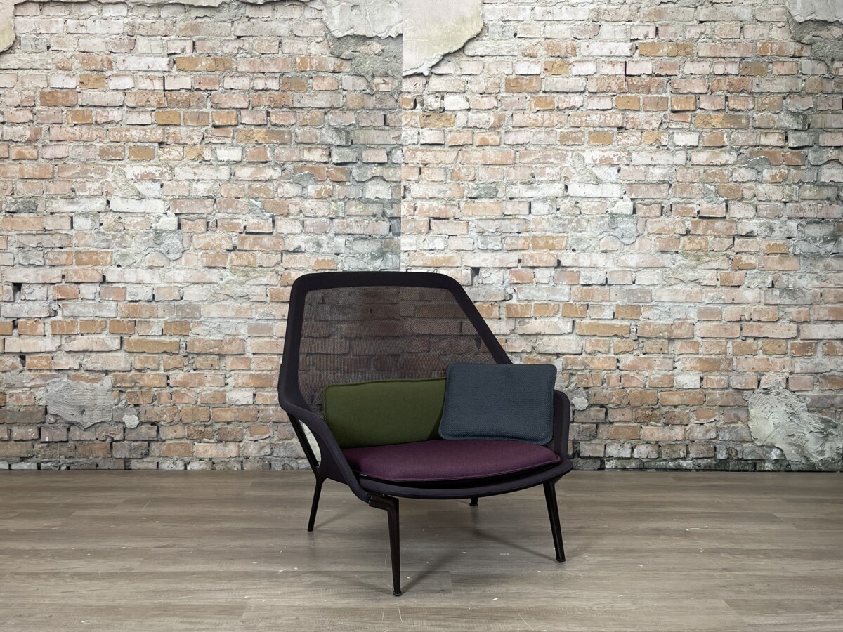 Vitra Slow Chair + Ottoman - Afbeelding 2