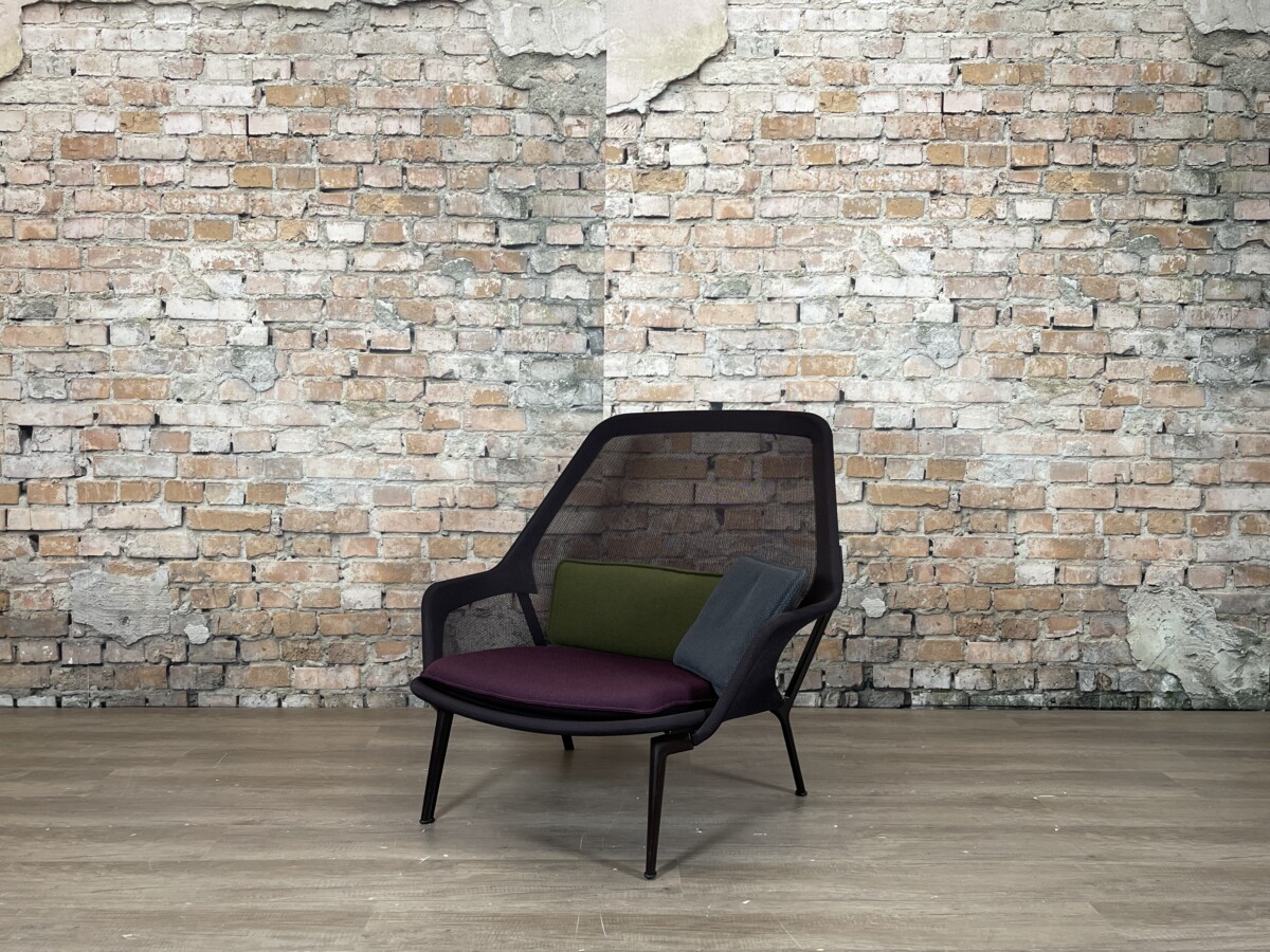 Vitra Slow Chair + Ottoman - Afbeelding 4