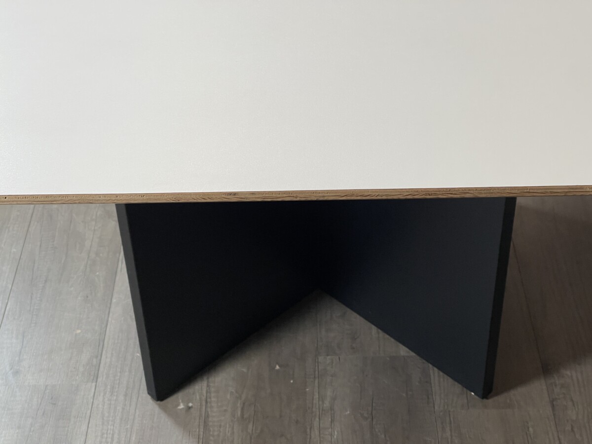Design Eettafel wit HPL Multiplex - Afbeelding 5