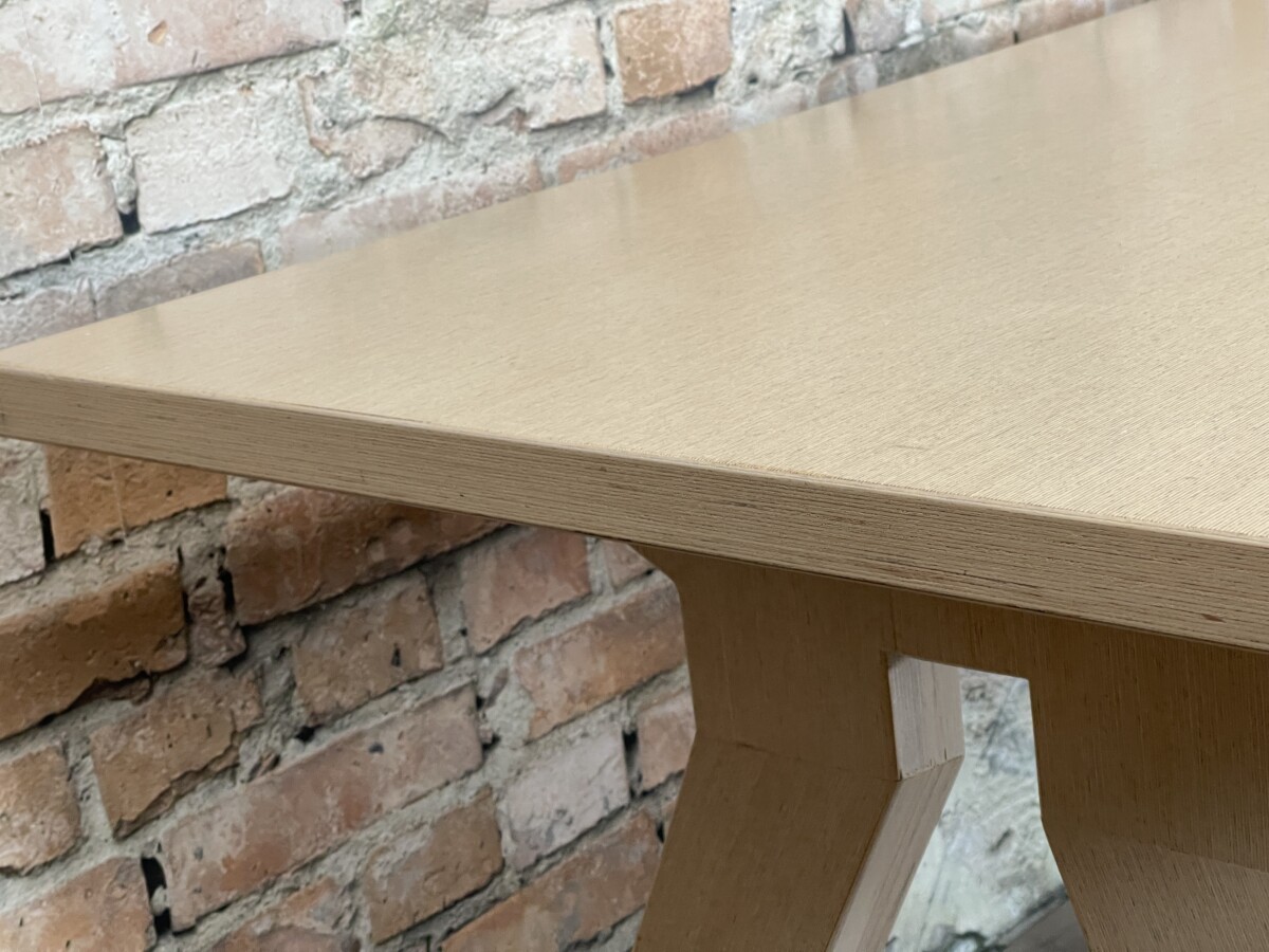 Design Eettafel Berken Multiplex - Afbeelding 2