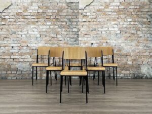 HAY-Petit-Standard-Hout/Zwart-Set-van-6-theresales