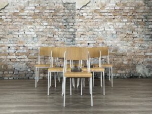 HAY-Petit-Standard-Hout/Wit-Set-van-6-theresales