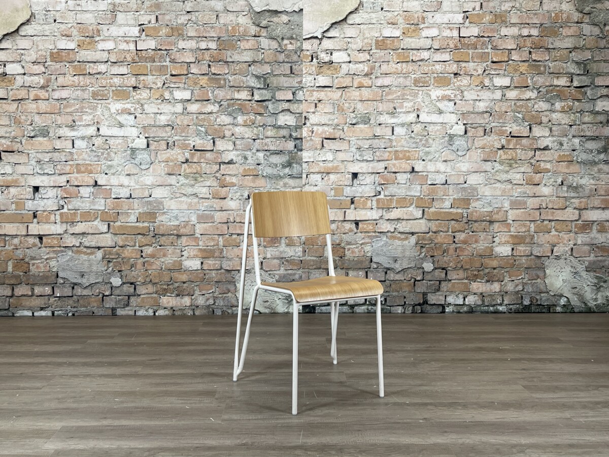 HAY Petit Standard Hout/Wit Set van 6 - Afbeelding 2
