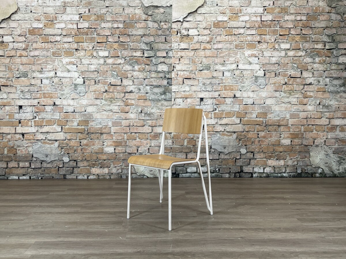 HAY Petit Standard Hout/Wit Set van 6 - Afbeelding 4